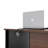Daylie 59''  Executive Desk with File and Storage Drawers and Cabinet, Computer Writing Desk with Keyboard Tray and 2 Open Compartments for Home Office-2015012112