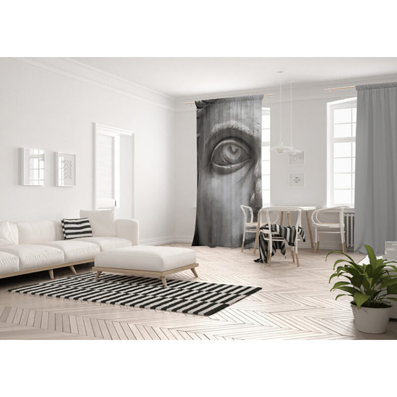 Blackout Curtain Panel Pair, 148 W x 250 D cm