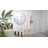 Emmie Iron Round Mirror