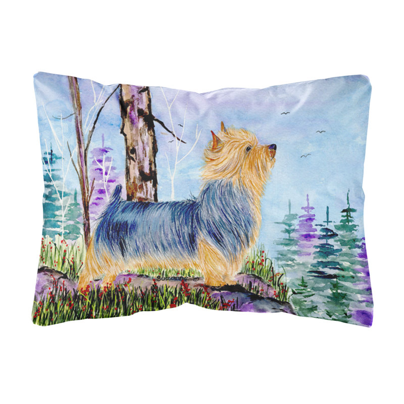 Coussin décoratif intérieur/extérieur norwich terrier