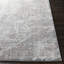 Tapis gris / blanc à motif abstrait Framingham-1012970854