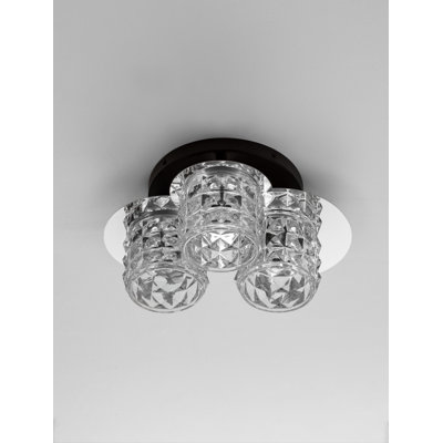 Bibbie Glass Flush Mount