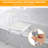 Lengthend Shower Bench with Arm for Elders
