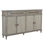 Isaac 75" Wide 2 Drawer Mindi Solid Wood Sideboard