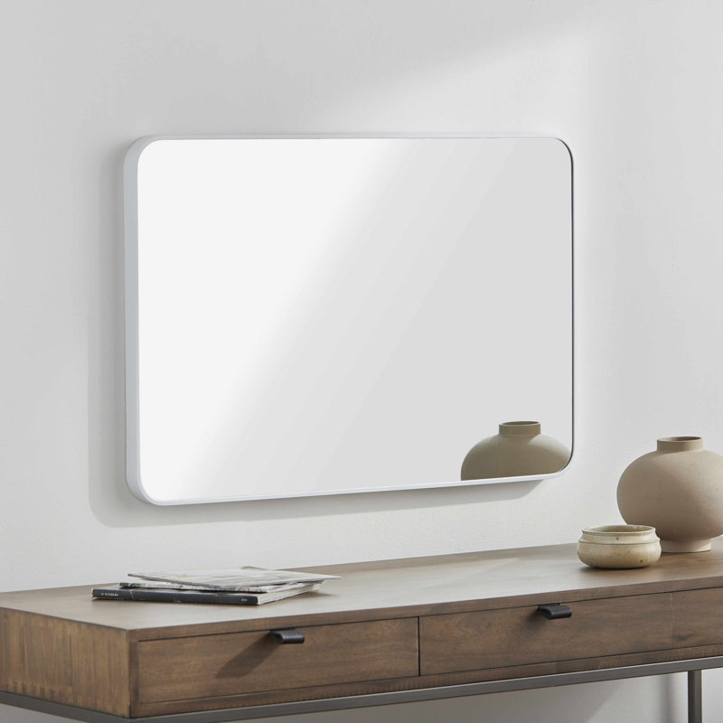 Destefano Essence Full Length Mirror, 35" x 24", White