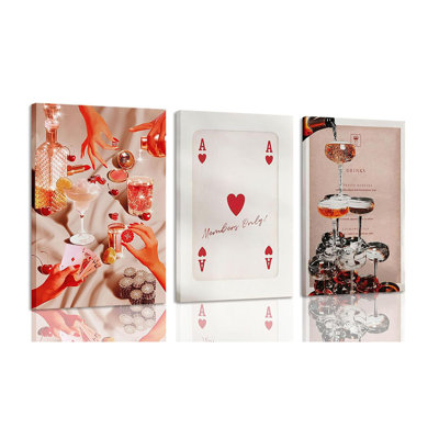 3 Piece Wrapped Canvas Print