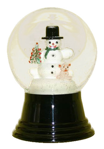 Christmas Bear Snow Globe