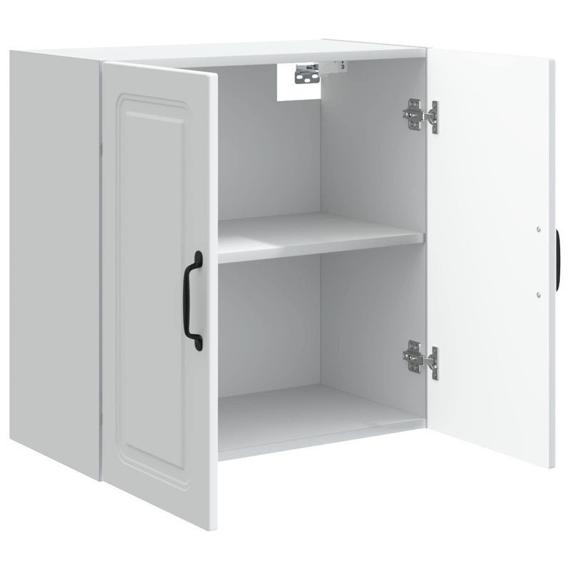 Engineered Wood Rectangle Accent Cabinet, 60 cm H x 59 cm L x 31 cm D
