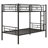 Esliabeth Twin Over Twin Metal Bunk Bed-695011263
