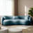 Yazgur Boneless 93.6" Curved Modern Upholstered Sofa-2128232941-2092739316