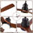 60''Solid Wood Blades dimmable Ceiling Fan with Lights and Remote Control 