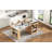 59.5"Kitchen Island With Extendable Dining Table-869322028