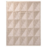 Rug & Kilim’S Scandinavian Geometric Beige Brown Wool Rug