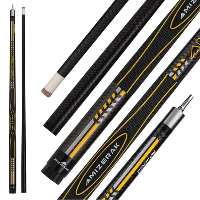 Mizerak 58" Premium Carbon Composite 3D Grip Cue