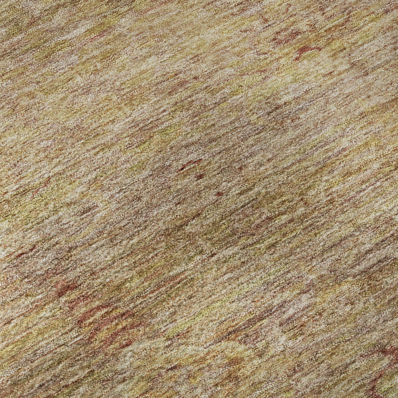 Premium Machine Washable Mayfield AMF2090 Global Rug, 10' x 14', Coral