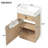 Bathroom Vanity With Reversible Resin Sink