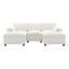 Canapé modulaire 86,5 po Chenille-695984529