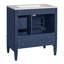 Meuble-lavabo 3 tiroirs 3 po avec lavabo en céramique-1055553411