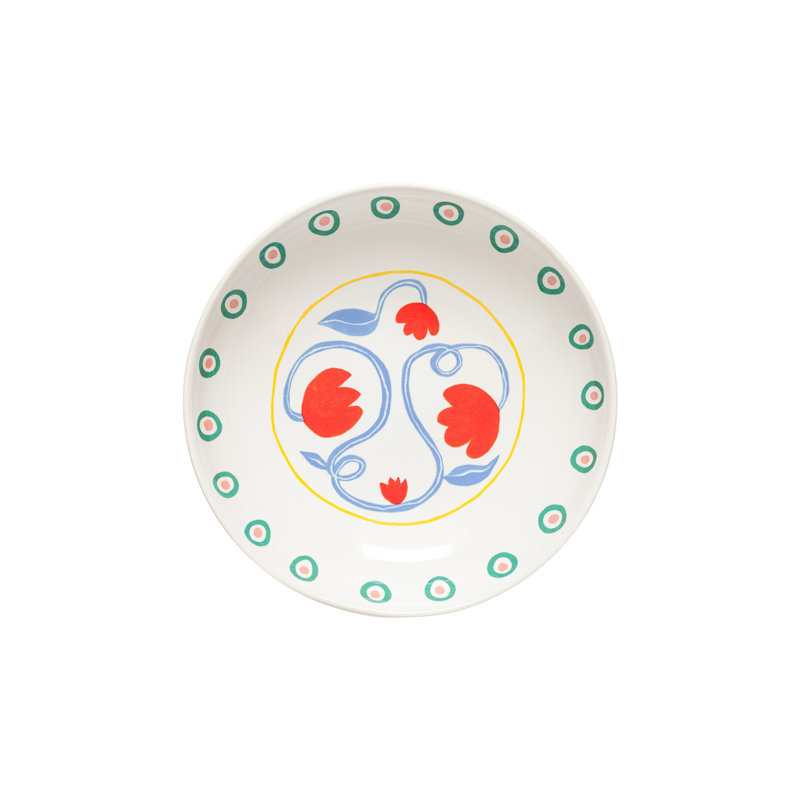 Summer Bliss Stoneware Pasta Dish