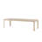 Horizon 108.75 " Extendable Oak Rectangular Solid Wood Top Dining Table
