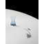 Vase de table en verre