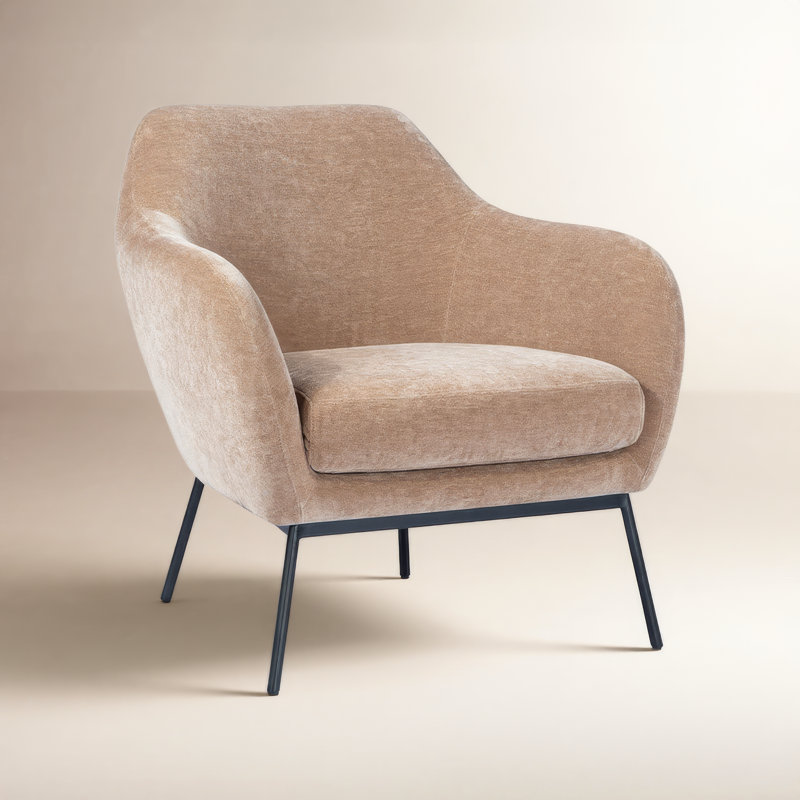 Zurich Accent Chair Forest Green, Chocolate