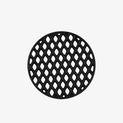 Grille à losanges en fonte ronde de 12 po Monument Grills