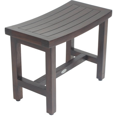 Sumba Lotus 24" W Teak Shower Bench
