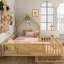Lit maison, lit double avec porte et garde-corps pleine longueur, conception multifonctionnelle-1134095083-1134095087