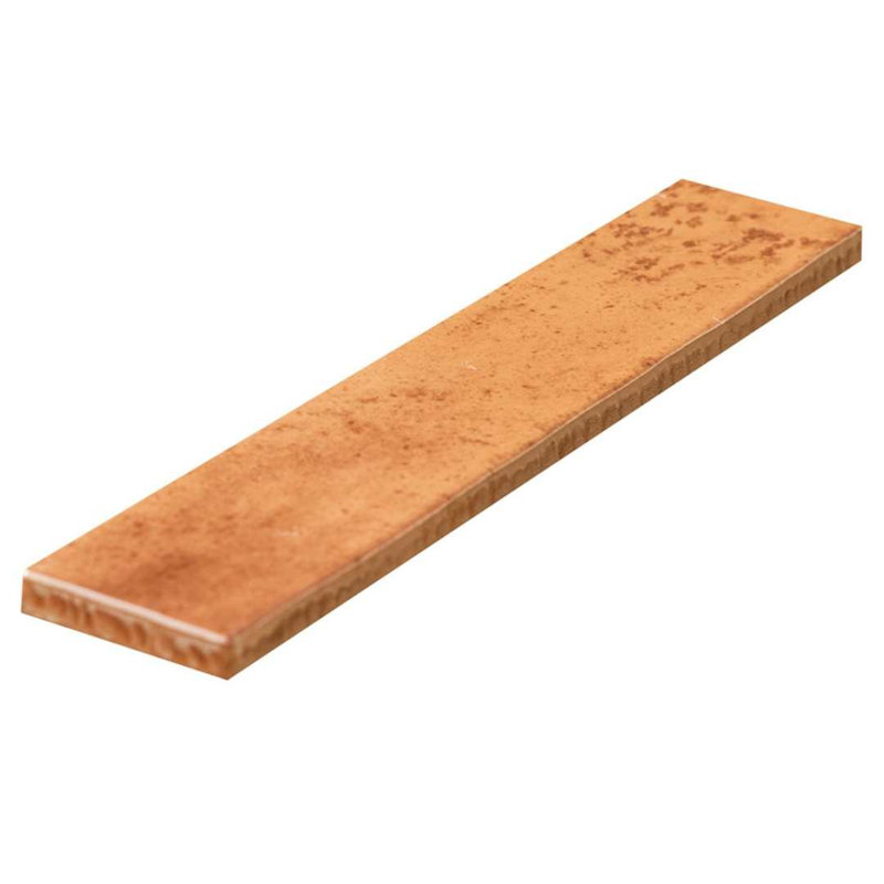 Ibiza 2" x 10" Ceramic Brick Look Subway Wall & Floor Tile, Terracotta