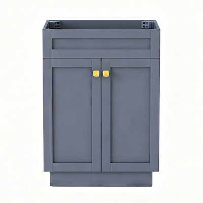 Meuble-lavabo simple 24 po sans lavabo Modern