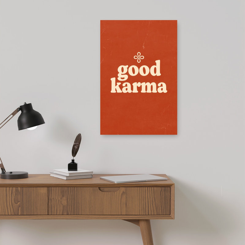 «Karma's Essence», reproduction d'art rétro rétro, 18" H x 12" W