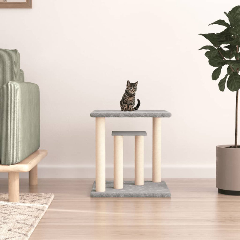 Scratching Post, Light Gray