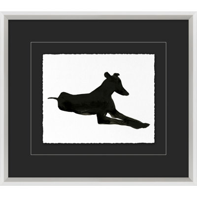 Lounging Dog Print