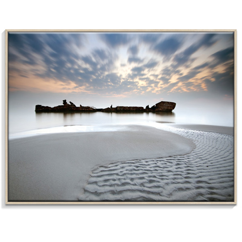 Print on Canvas, Black Floater Frame, 41cm H x 51cm W