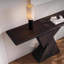 Table de véranda en bois massif de style italien