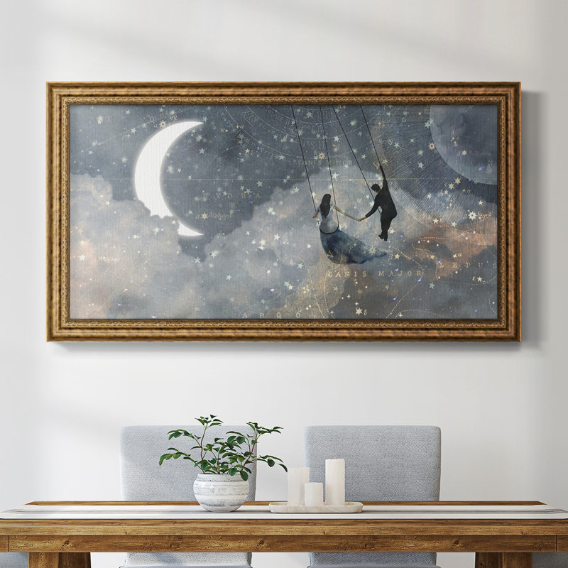 Celestial Love Collection D - Reproduction de photo sur toile, H 25 po x l 45 po x P 1 po
