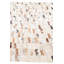 Tapis argenté Jed