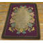 Tapis crocheté Antique Antique American
