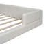 Grand lit plateforme tapissier avec 2 lumières de lecture-1315743038