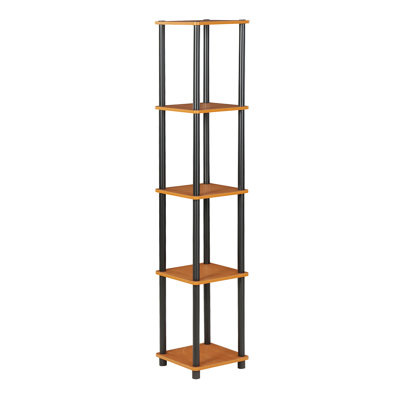 Mandrin 5 Tier Shelving Bookcase
