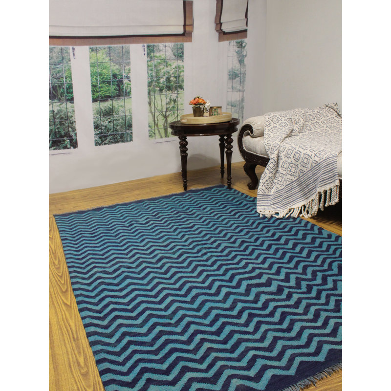Shetler Wool Chevron Indoor Rug