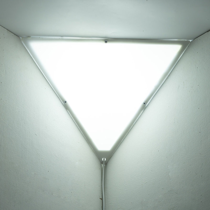 Plug-in Corner Wall Light