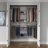 Ensemble de système d'organisation pour garde-robe l 48 po - l 96 po Jax