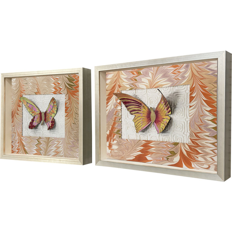Flight Patterns II Framed Art 