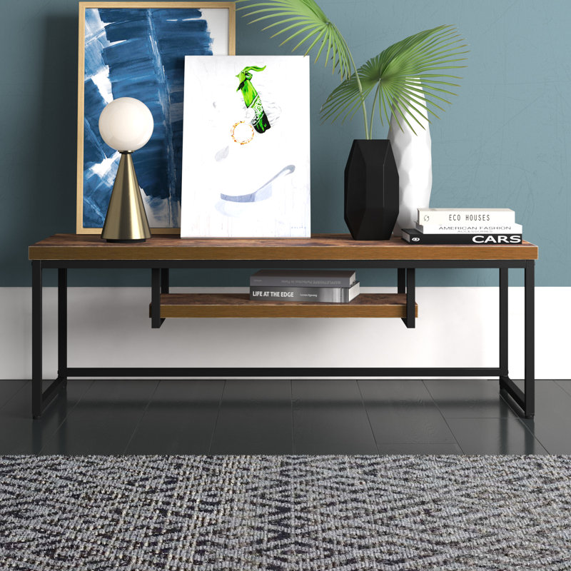 Tv Console Table TV Stand Media Center Modern Tv Console Living Room Tv Wall Units, 16" H x 59" W x 16" D