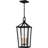 Robil 3-Light Matte Black Outdoor Hanging Lantern