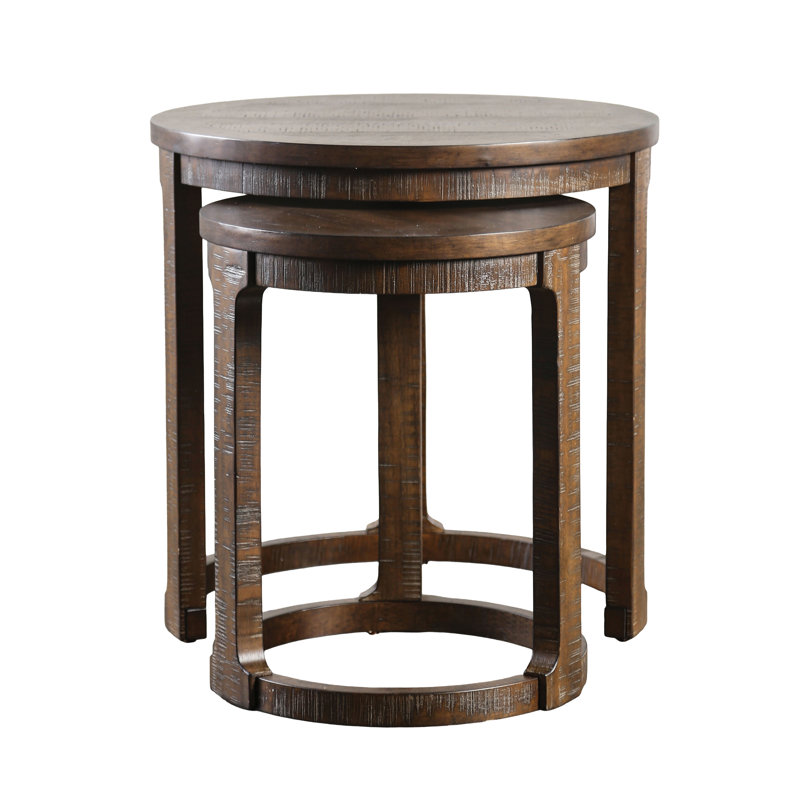 Table de bout Hazel, Espresso vieilli