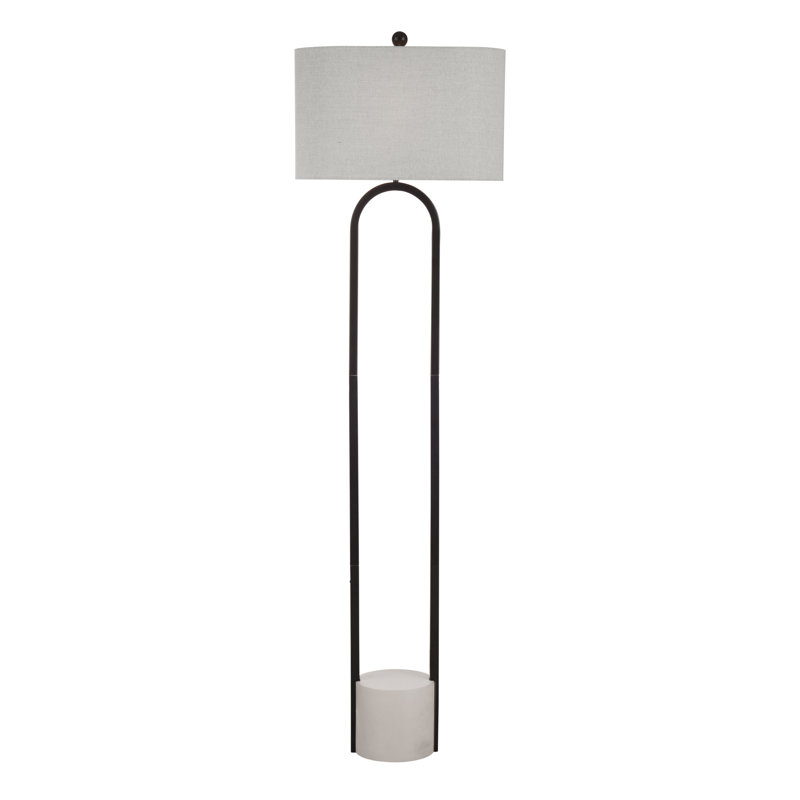 Ingram 63" Concrete Floor Lamp