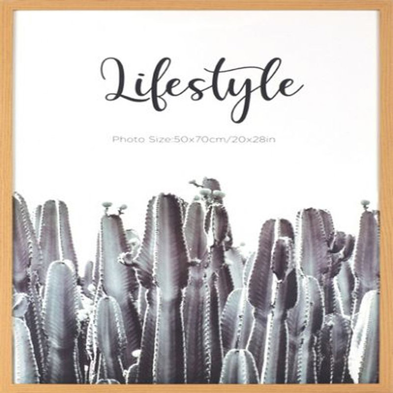 Ensemble de cadre photo simple, Brun, 20 po x 28 po